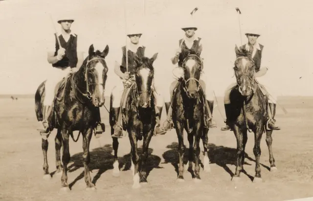 Toganmain's polo team, victorious against Widgiewa Station