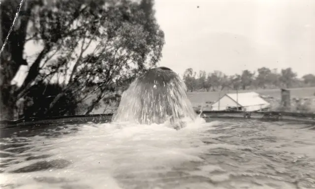 The Big Tank in full flow, 1946