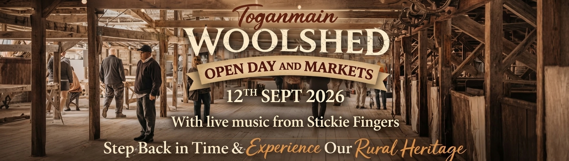 Open Day - Toganmain Woolshed
