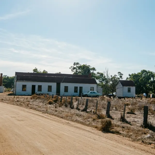 Woolshed and shearers' quarters