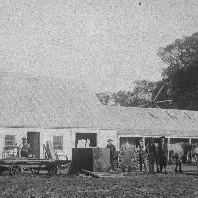 Toganmain Blacksmith And Carpenter Shop 1891