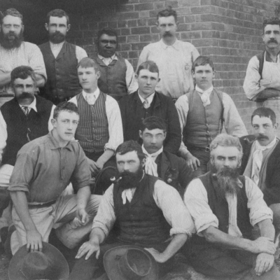 Toganmain Station Hands 1891