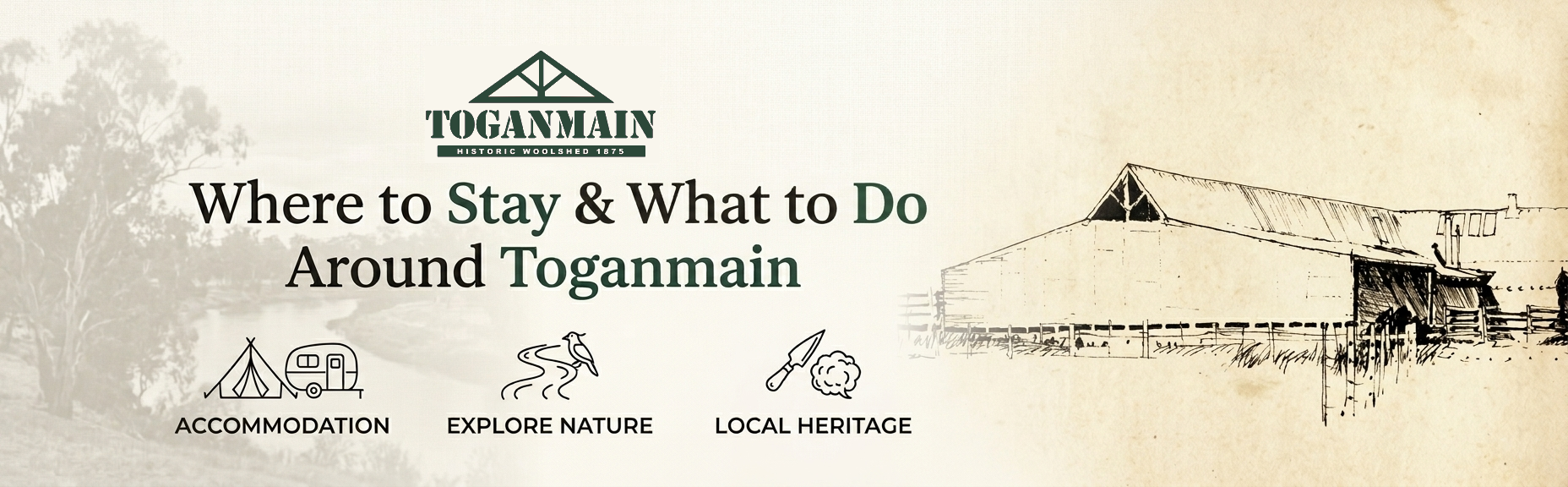 Visiting Toganmain — where to stay and what to do